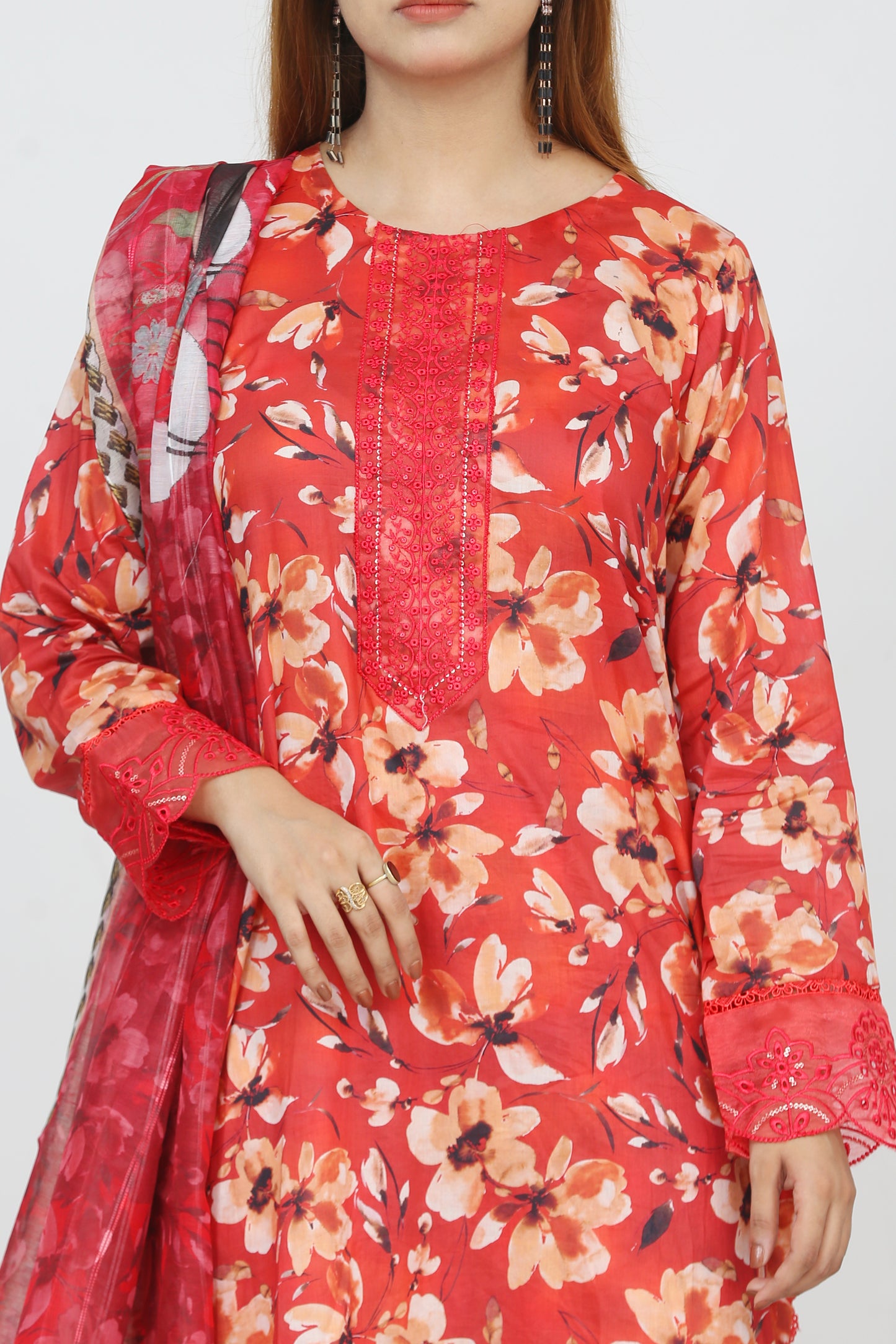 Baroque By Anaya Noor Embroidered 3PC