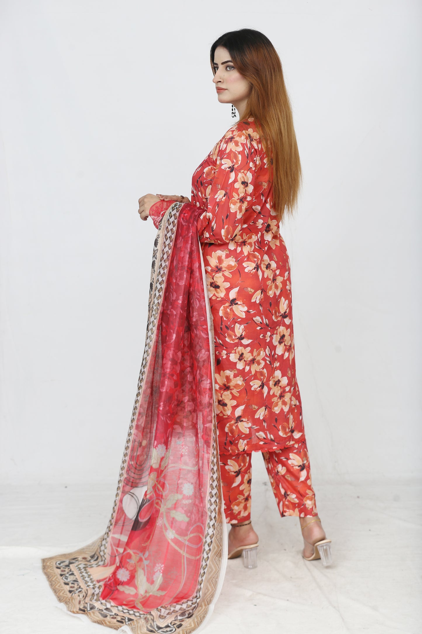 Baroque By Anaya Noor Embroidered 3PC