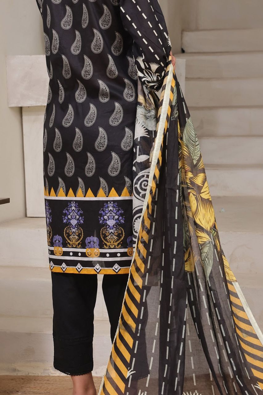 Aanchal Digital Printed Lawn 3PC