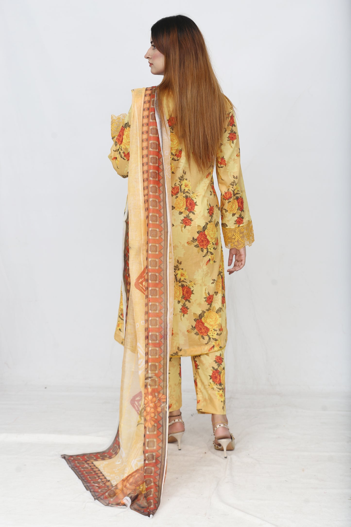 Baroque By Anaya Noor Embroidered 3PC
