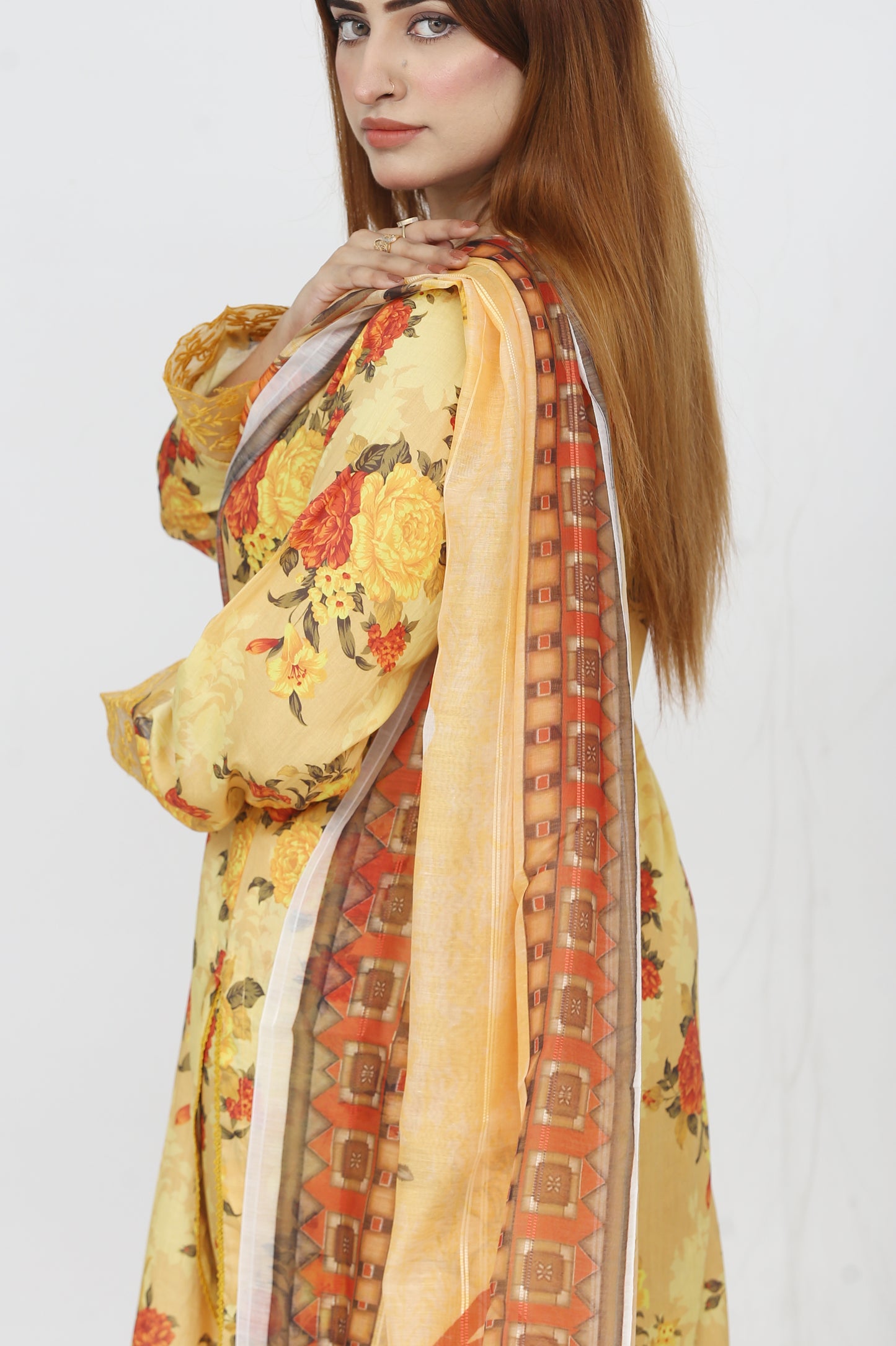 Baroque By Anaya Noor Embroidered 3PC