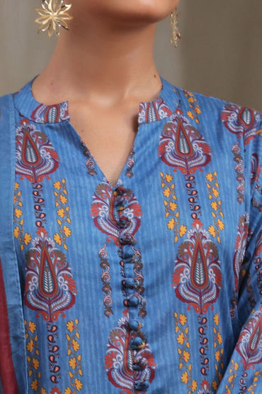 Aanchal Digital Printed Lawn 3PC