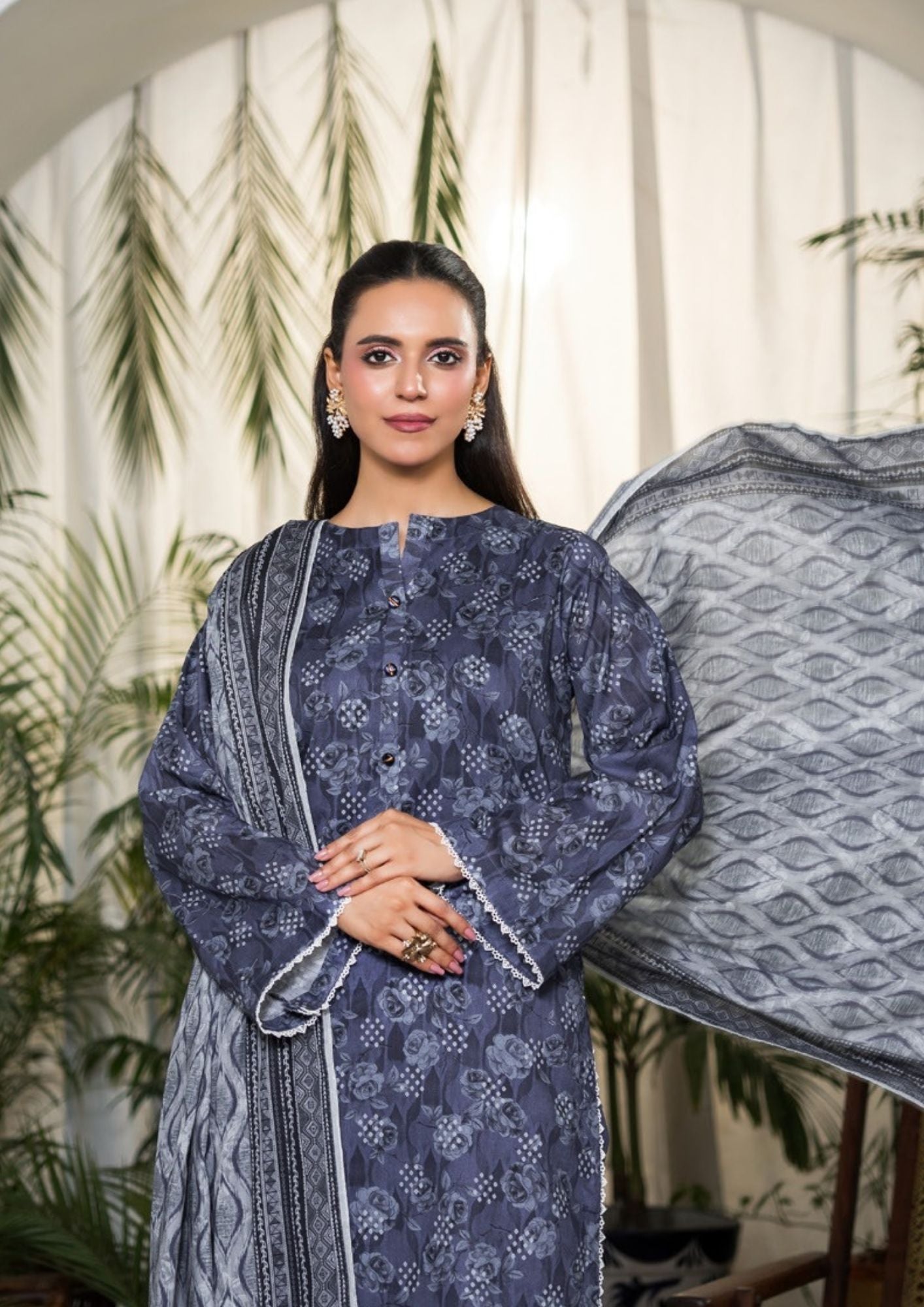 Dabiha Printed Lawn 3PC
