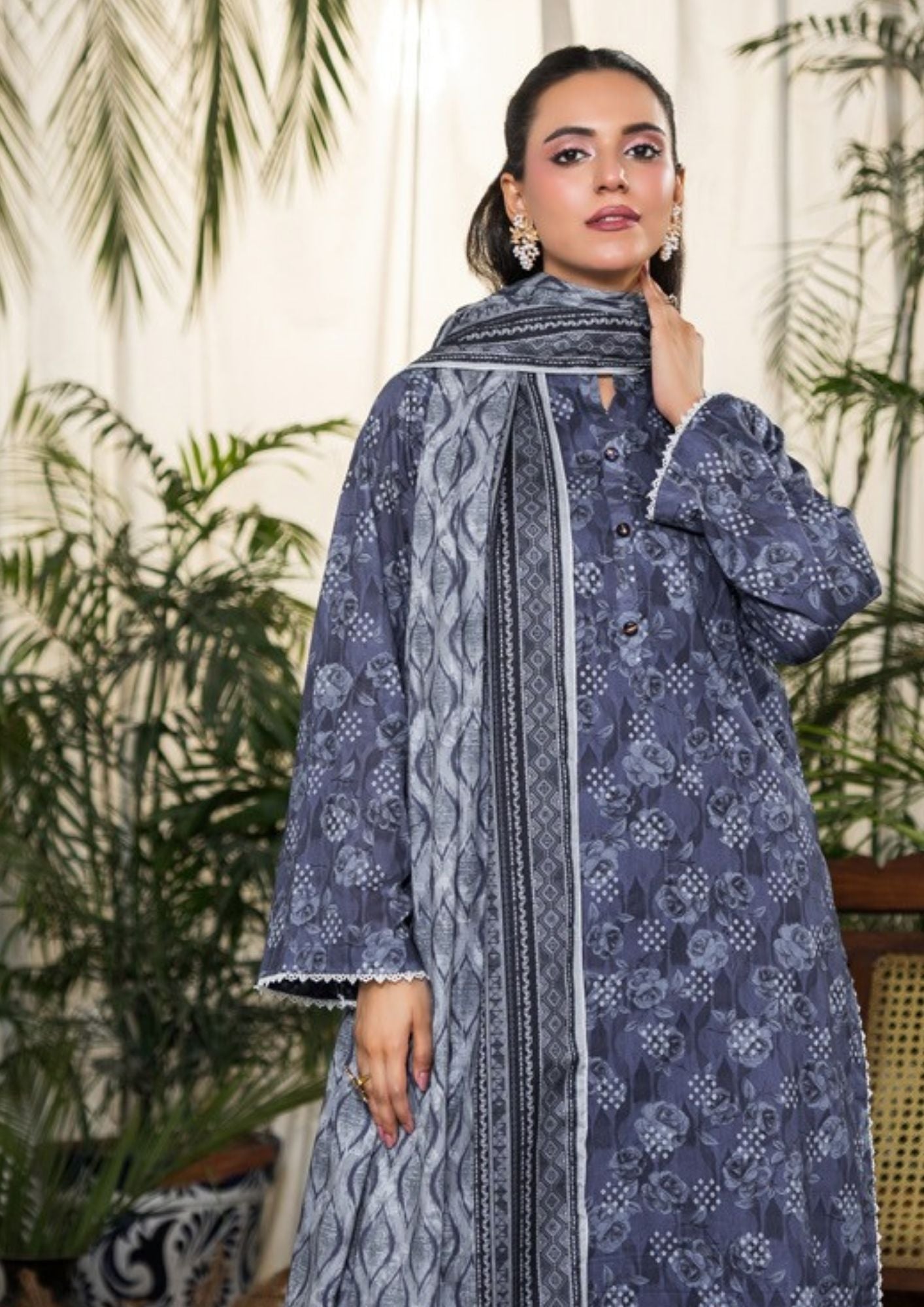 Dabiha Printed Lawn 3PC