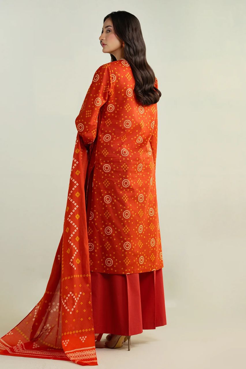 Kayseria Digital Printed Cambric Cotton 3PC