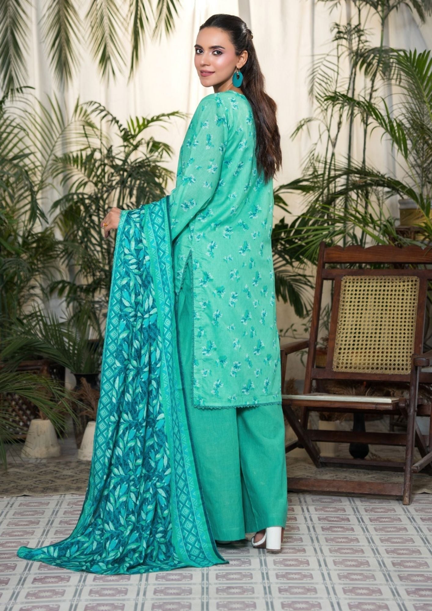 Dabiha Printed Lawn 3PC