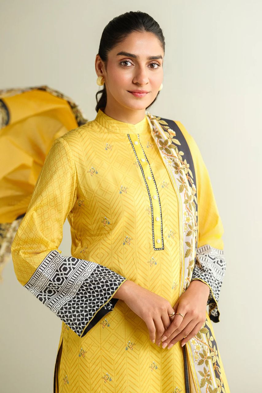 Kayseria Digital Printed Cambric Cotton 3PC