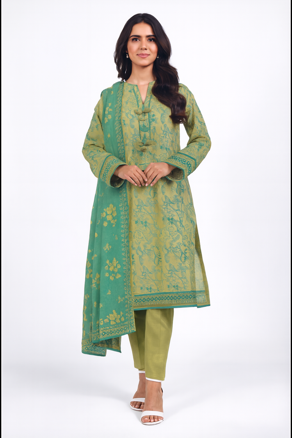 Alkaram Digital Printed Khaddar 3PC