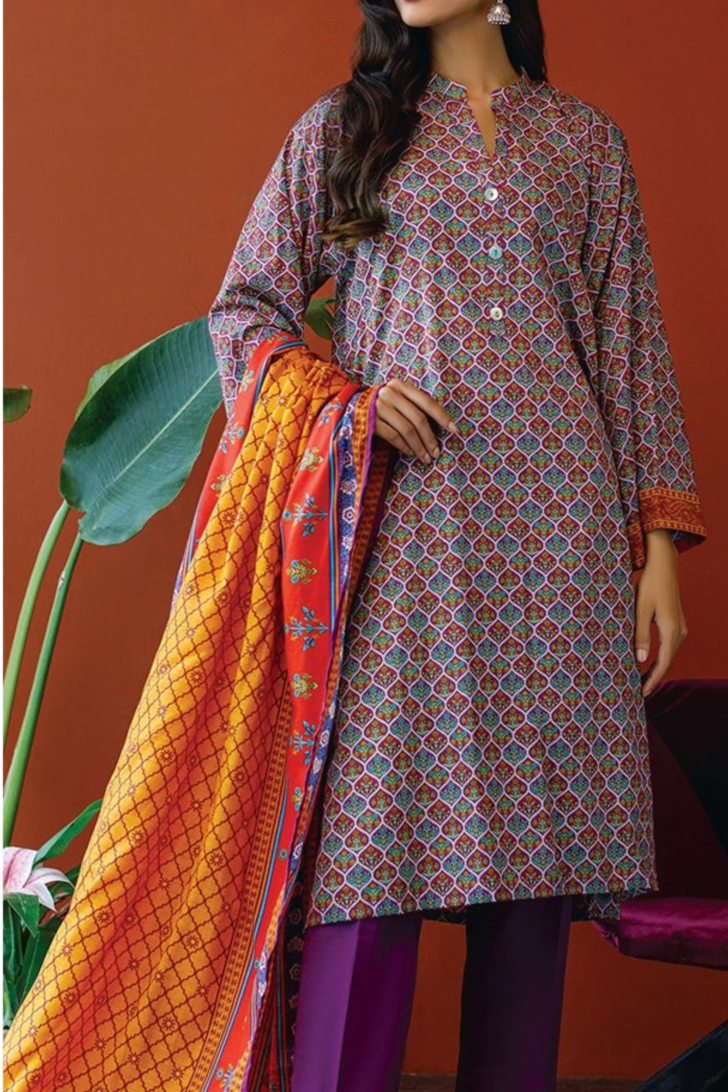 Orient Digital Printed Khaddar 3PC