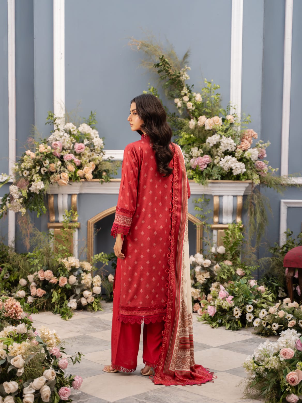 Mausummery Digital Printed Linen 3PC