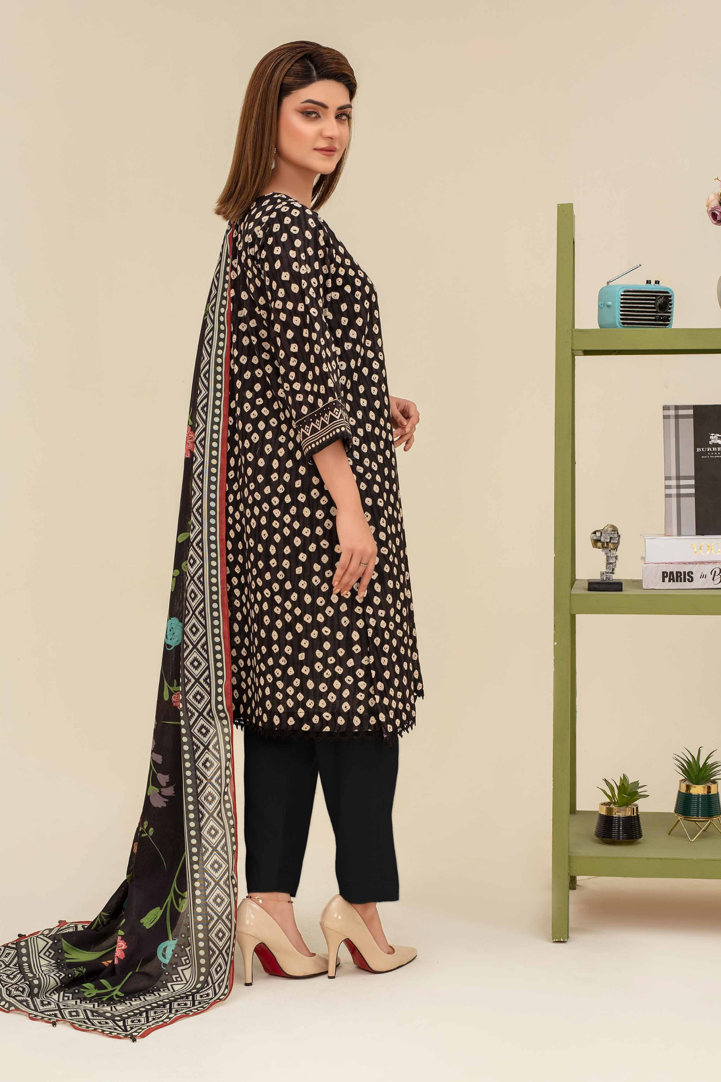 Mehar By Fiza Noor Printed Khaddar 3PC