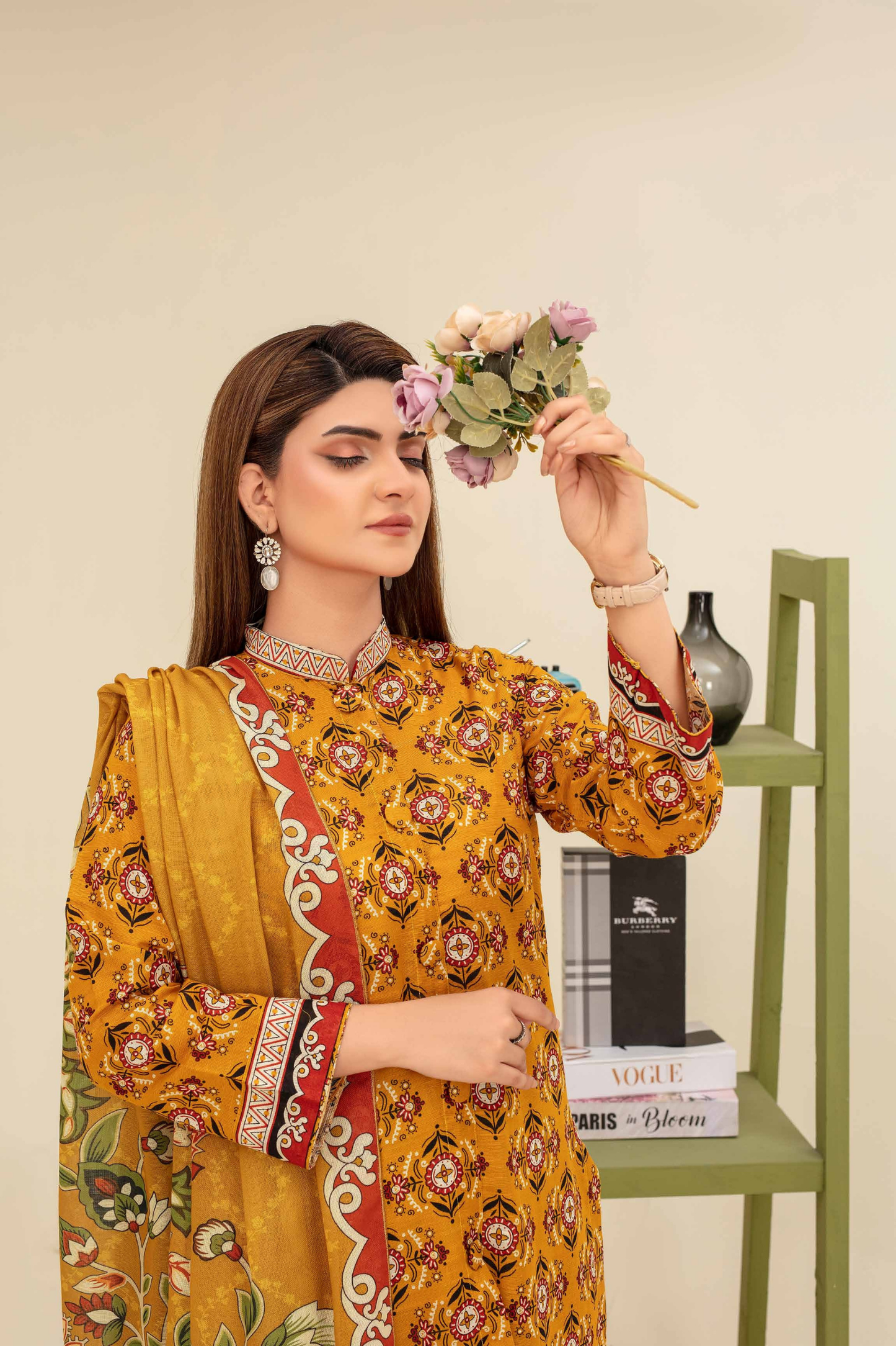 Mehar By Fiza Noor Printed Khaddar 3PC