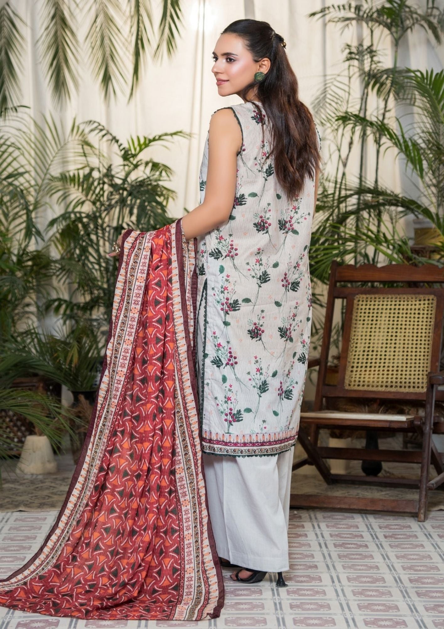 Dabiha Printed Lawn 3PC