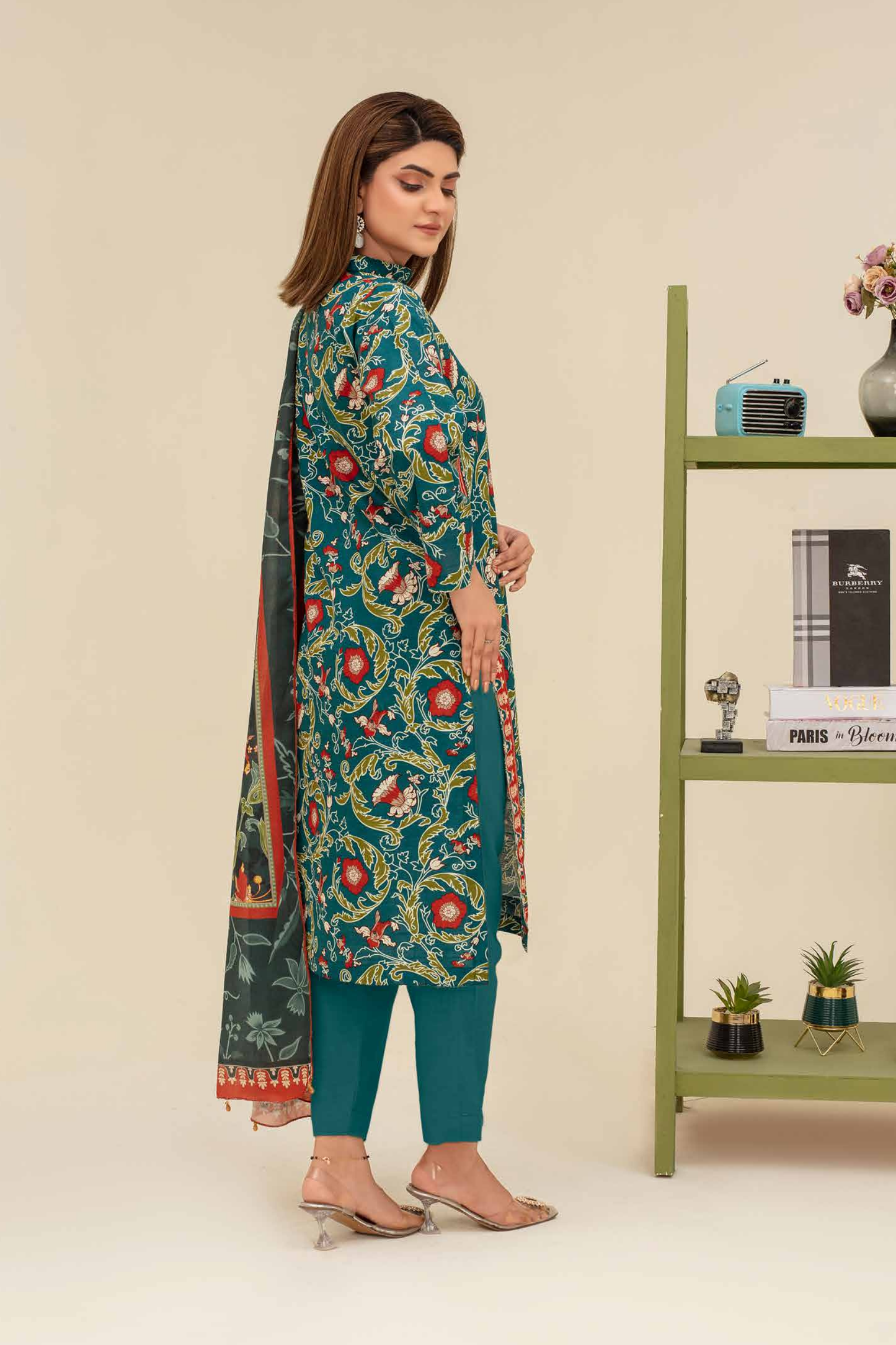 Mehar By Fiza Noor Printed Khaddar 3PC