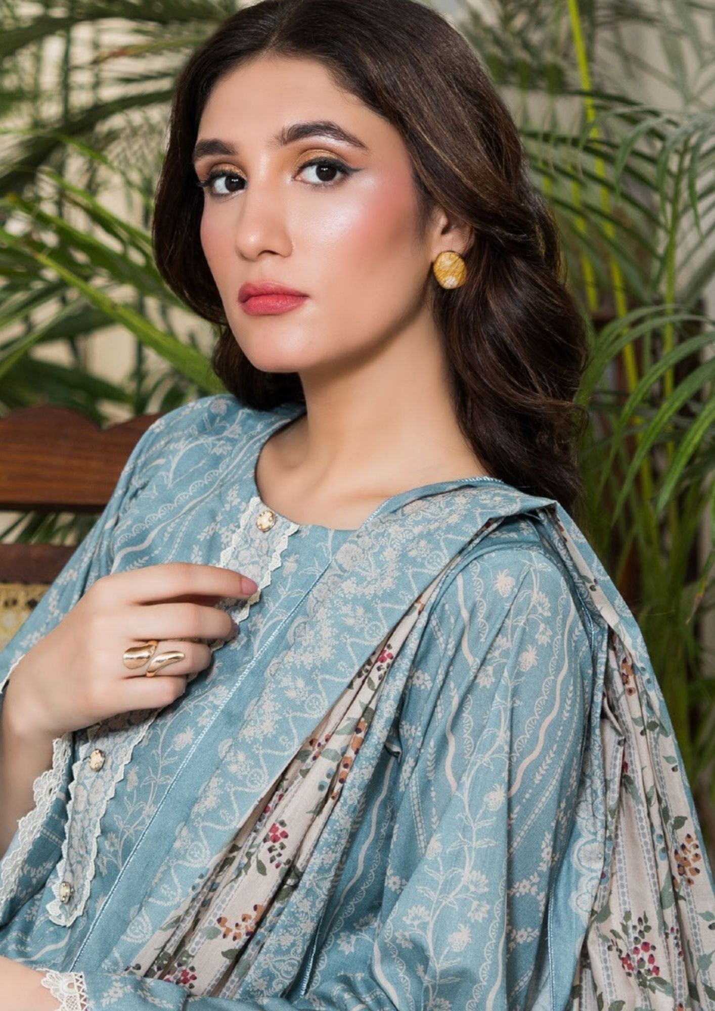 Dabiha Printed Lawn 3PC