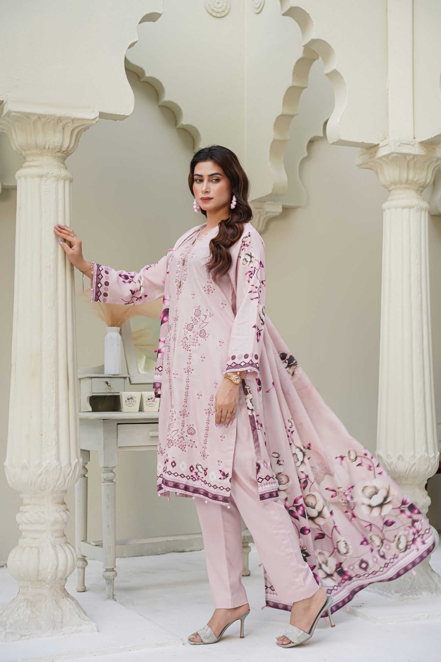 Cora By Anaya Noor Emb Karandi 3-PC