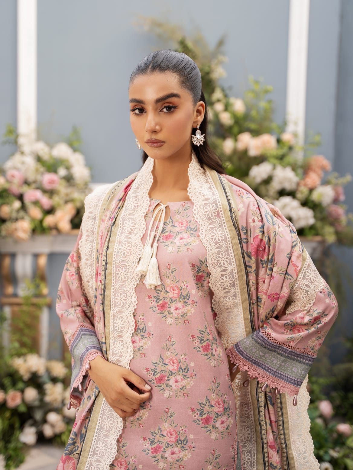 Mausummery Digital Printed Linen 3PC