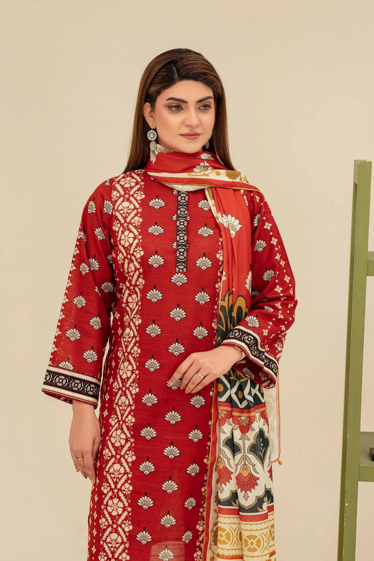Mehar By Fiza Noor Printed Khaddar 3PC