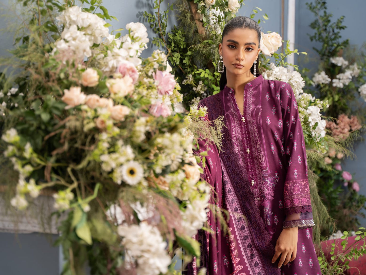 Mausummery Digital Printed Linen 3PC
