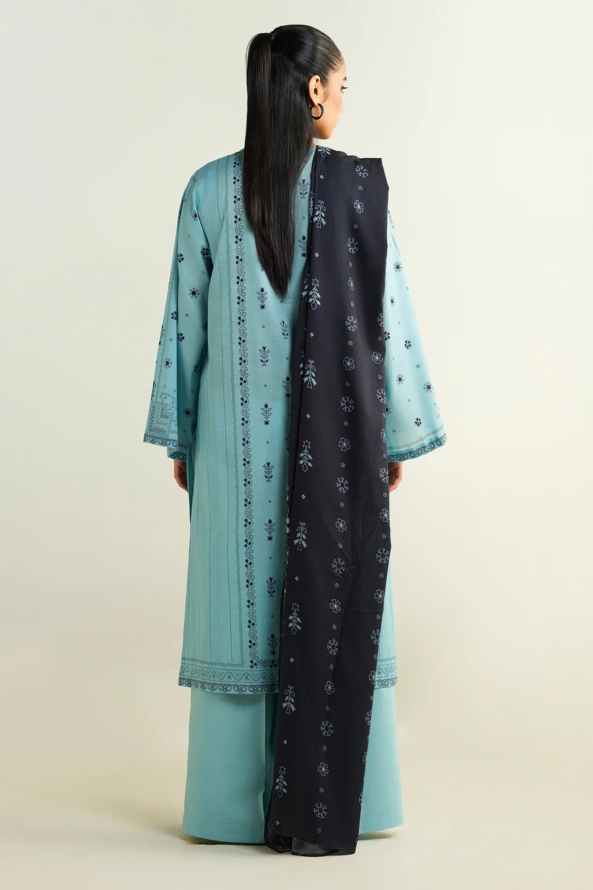 Kayseria Digital Printed Cambric Cotton 3PC