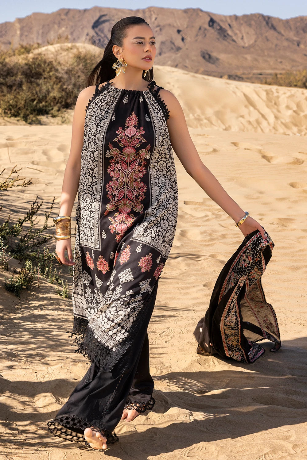 Gul Ahmed Digital Printed Khaddar 3PC