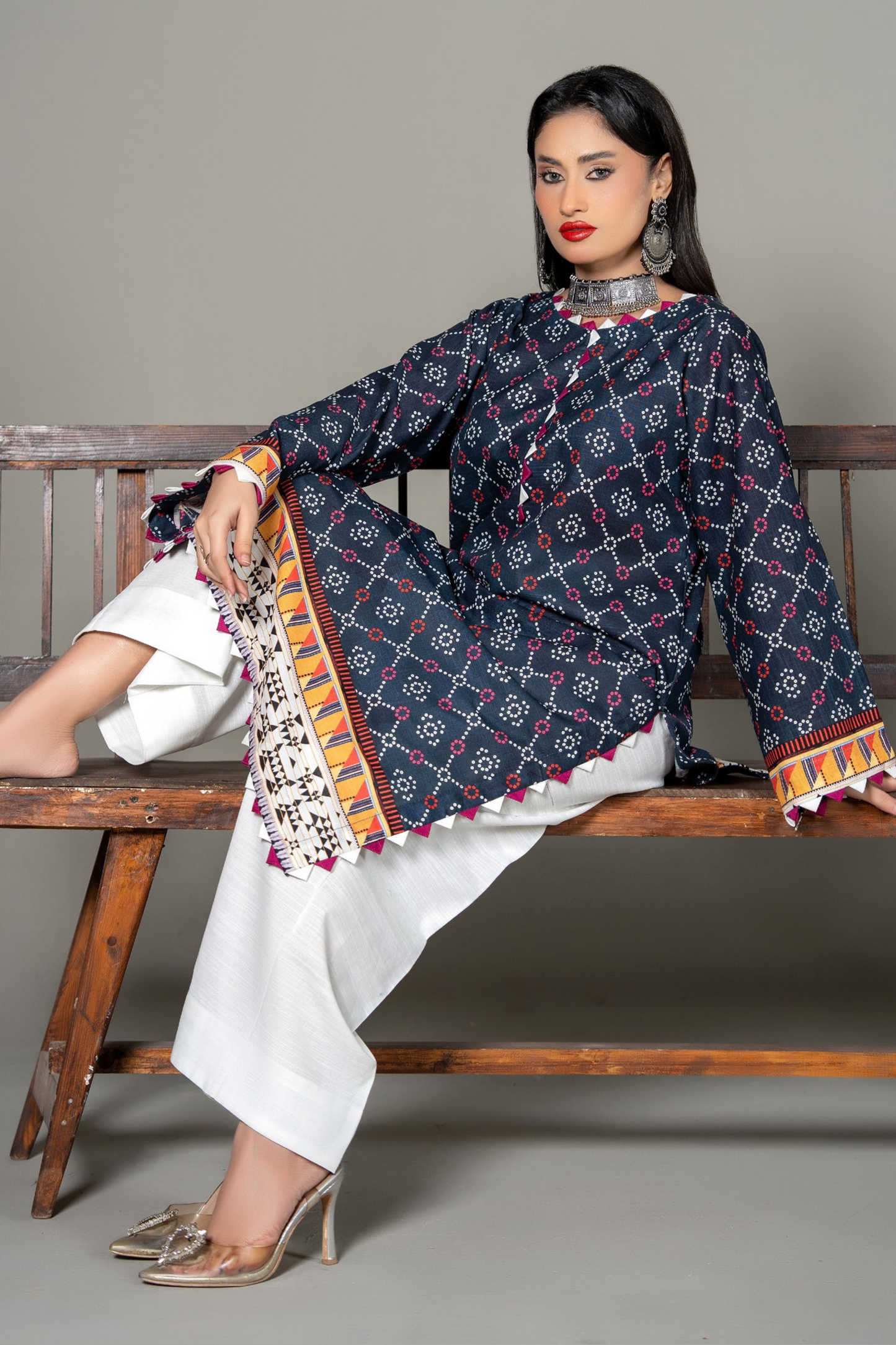 Abrish Exclusive Morroco Khaddar 3PC