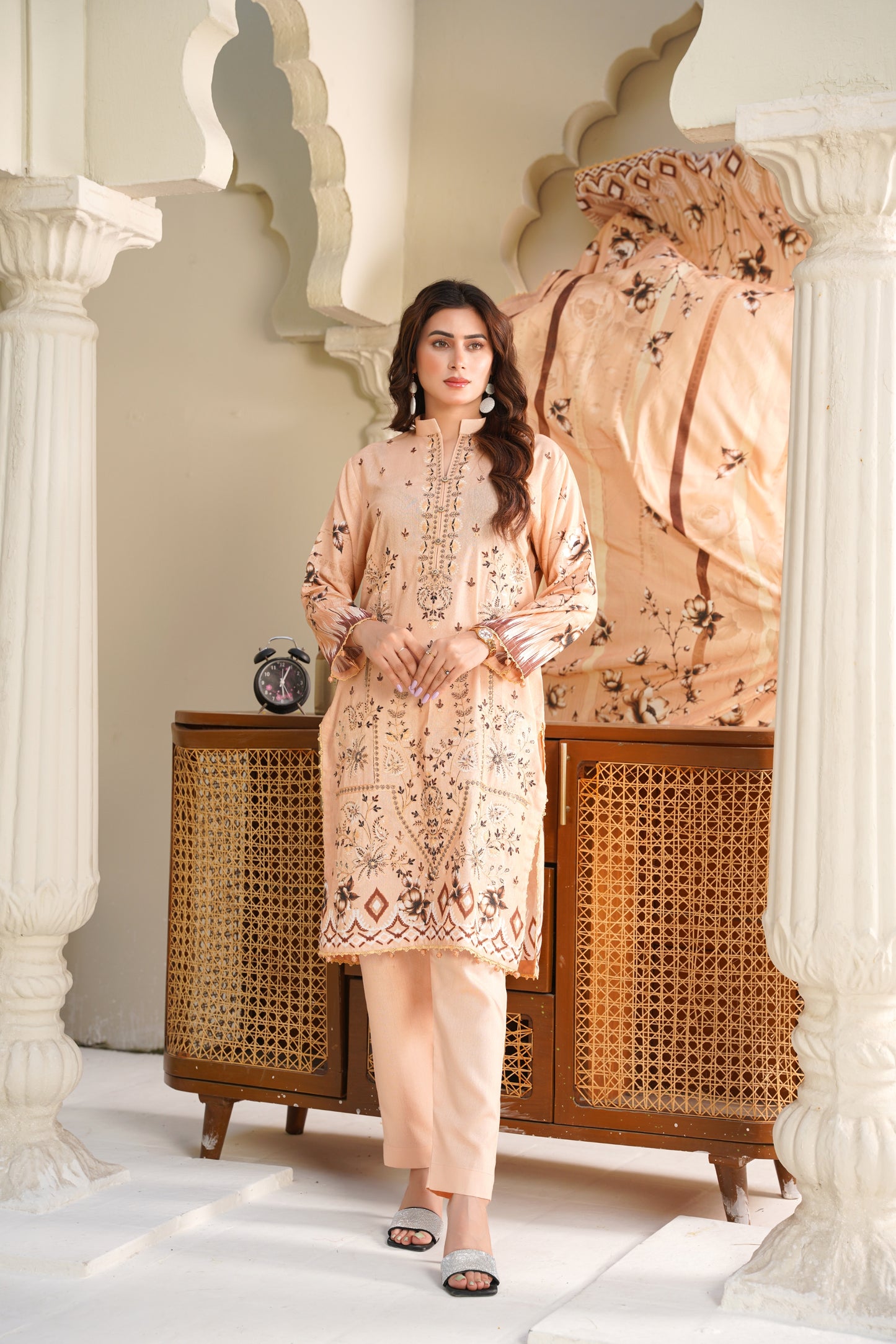 Cora By Anaya Noor Emb Karandi 3-PC