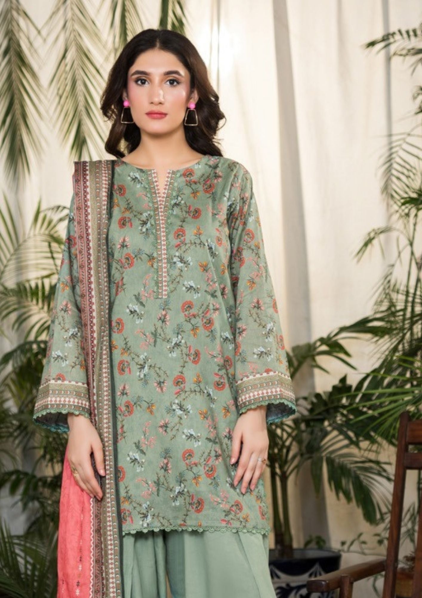 Dabiha Printed Lawn 3PC