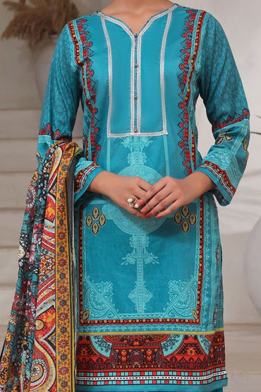 Aanchal Digital Printed Lawn 3PC