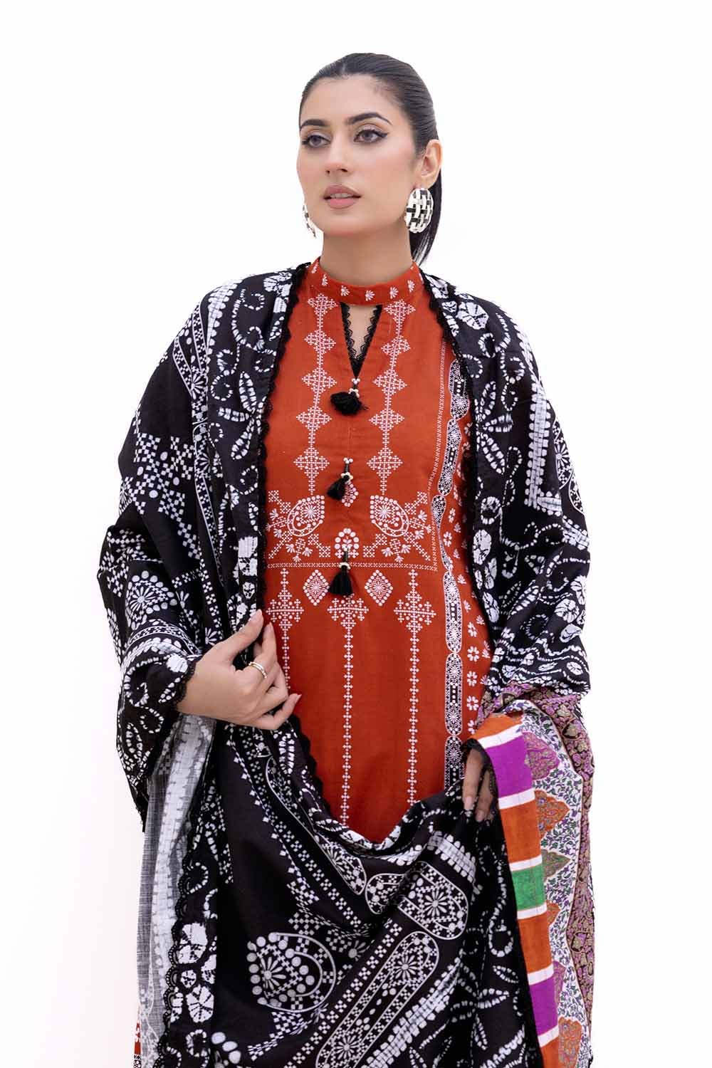 Gul Ahmed Digital Printed Khaddar 3PC