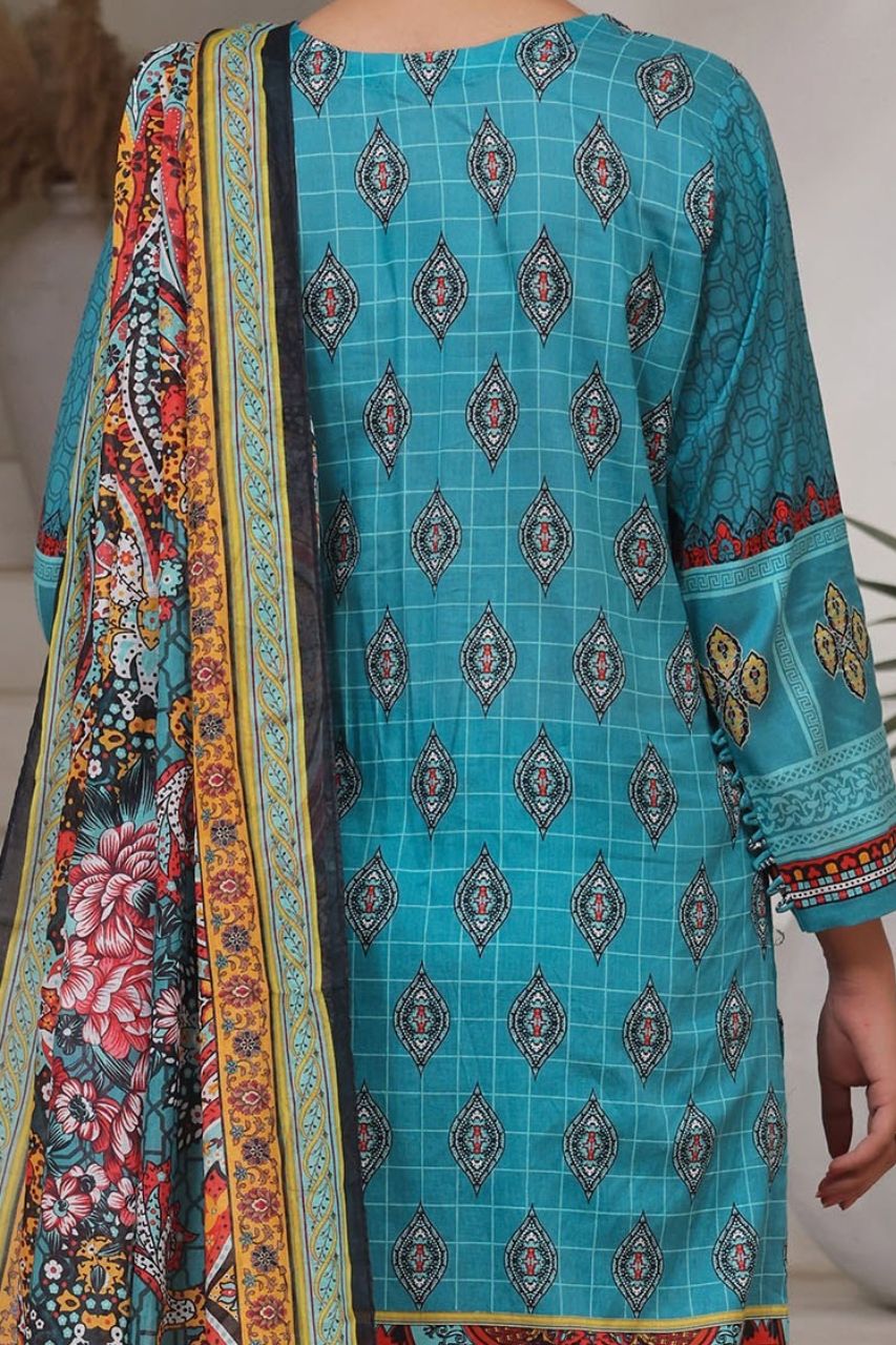Aanchal Digital Printed Lawn 3PC