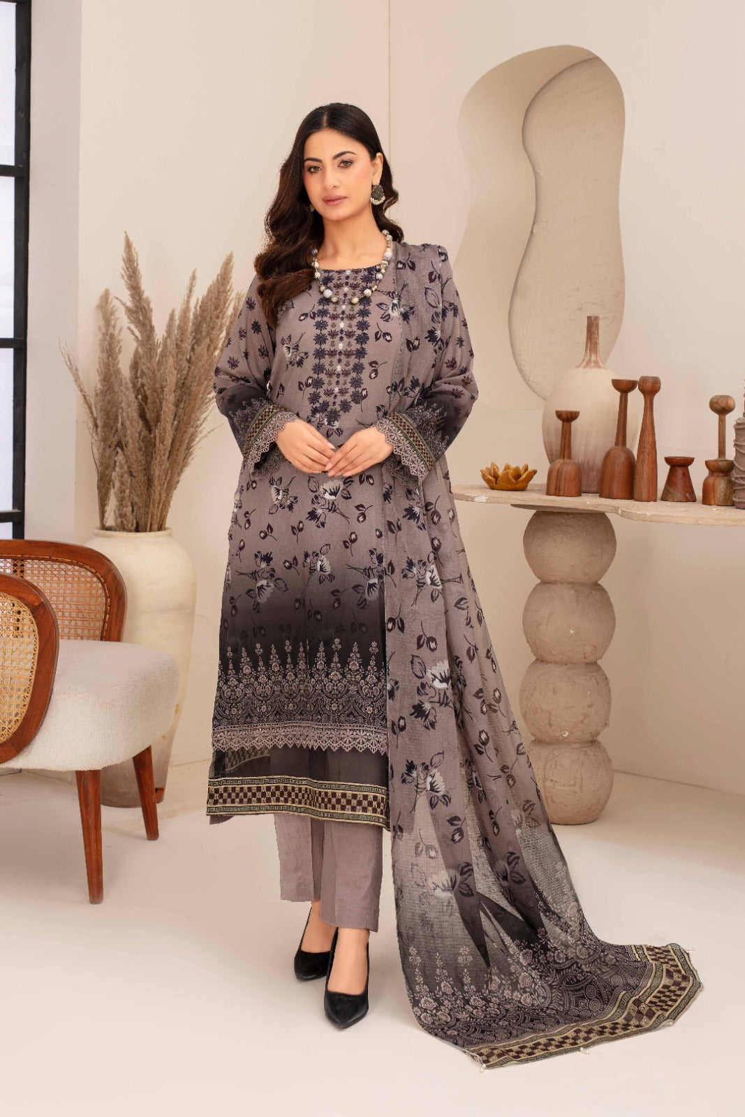 Fabiha By Feroza Printed Lawn 3-PC
