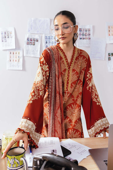 M/Basics By Maria B Digital Printed Lawn 3PC