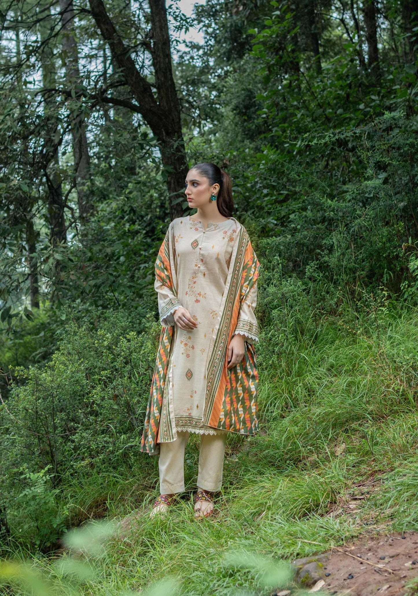 Zesh Airjet Printed Khaddar 3PC