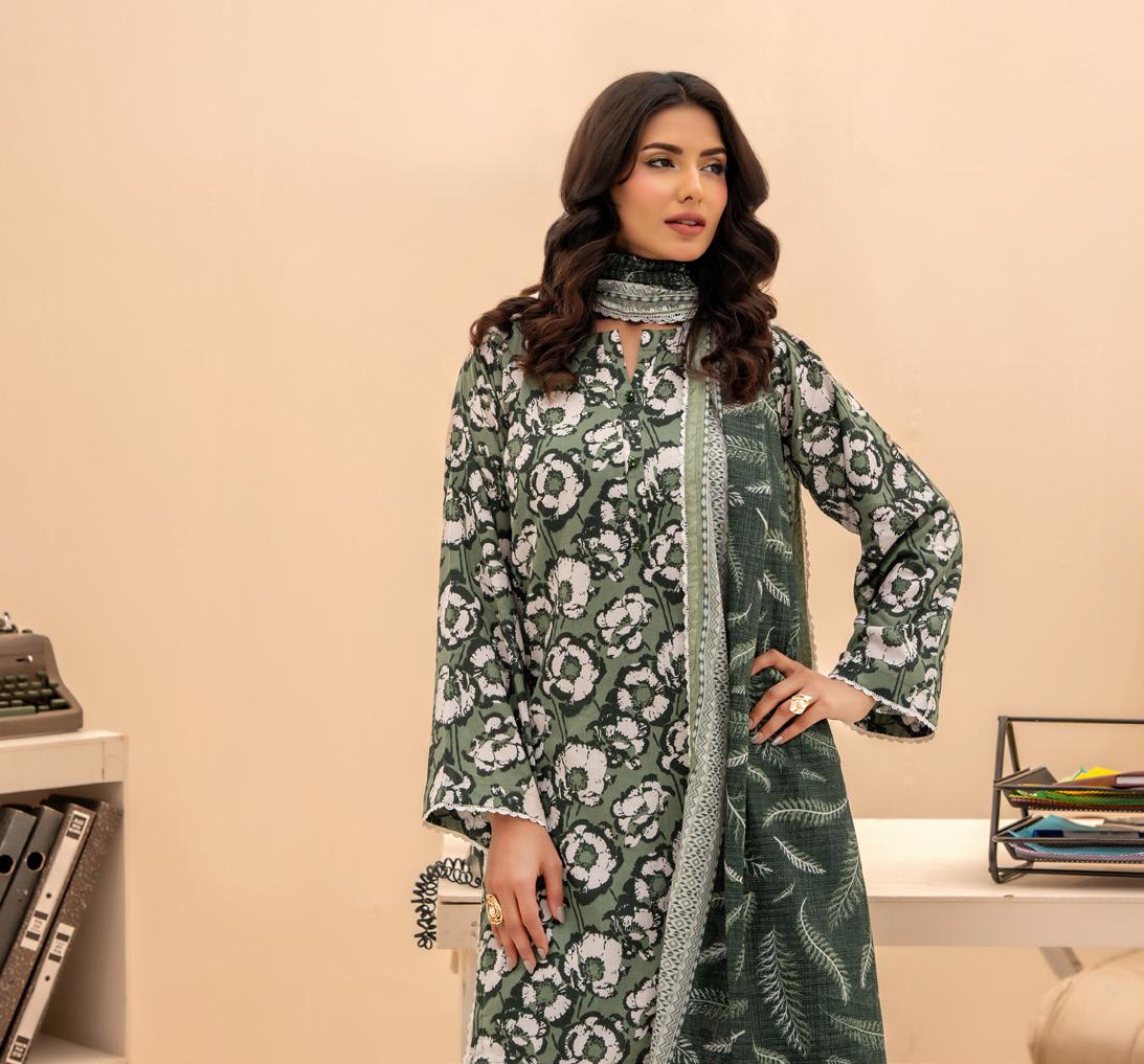 Zesh AirJet Printed Lawn 3PC