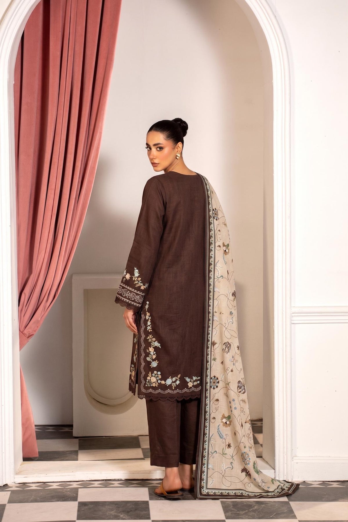 Mushq By Shanaya Digital Printed Linen 3PC