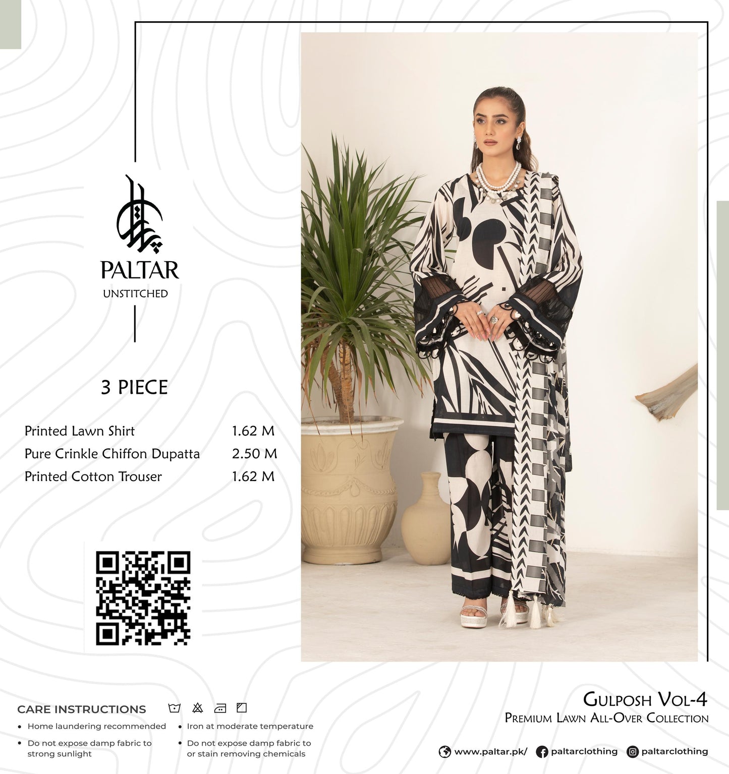 Paltar Printed Lawn 3-PC