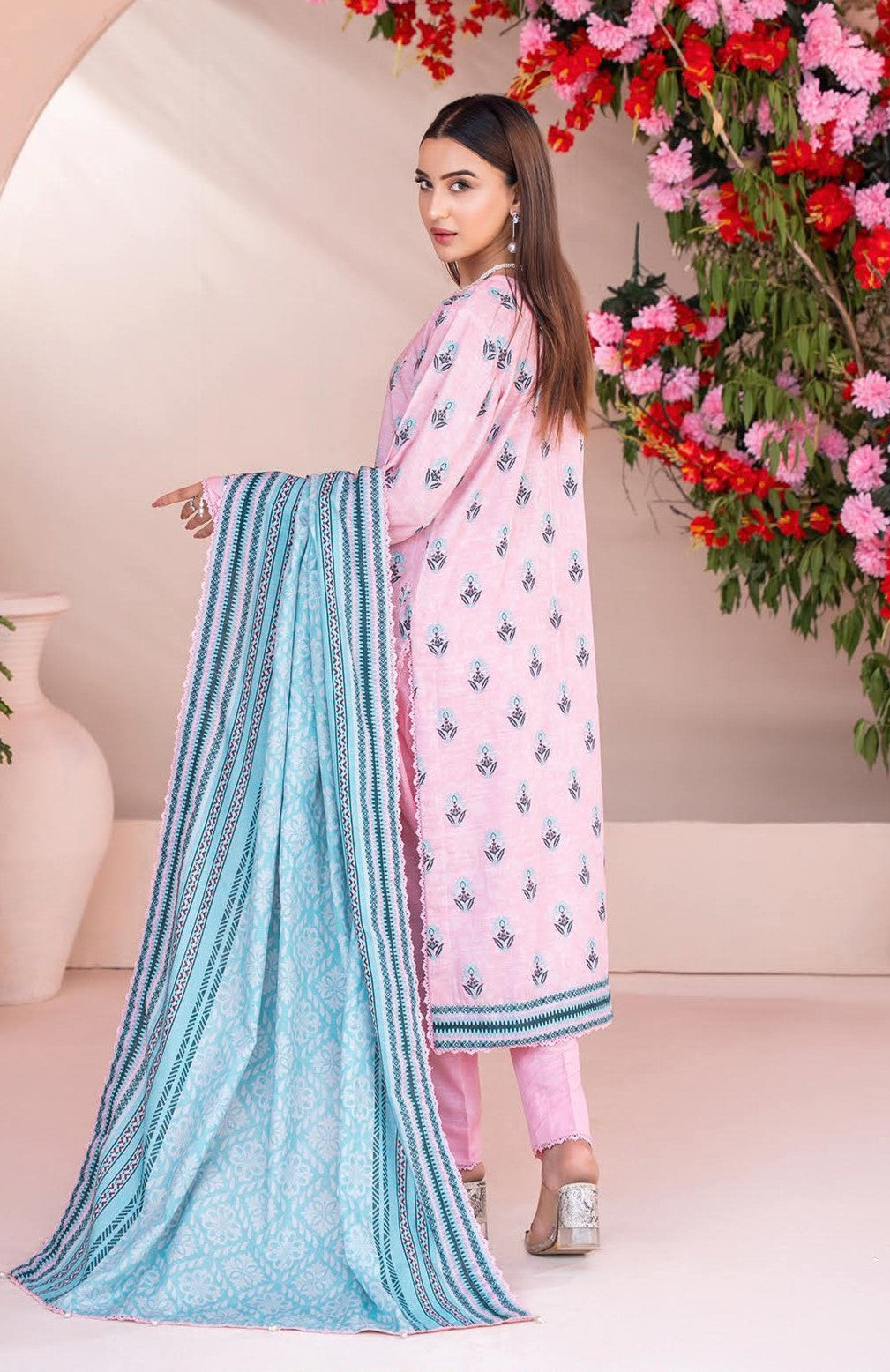 Zesh Airjet Full Embroidered Khaddar 3PC