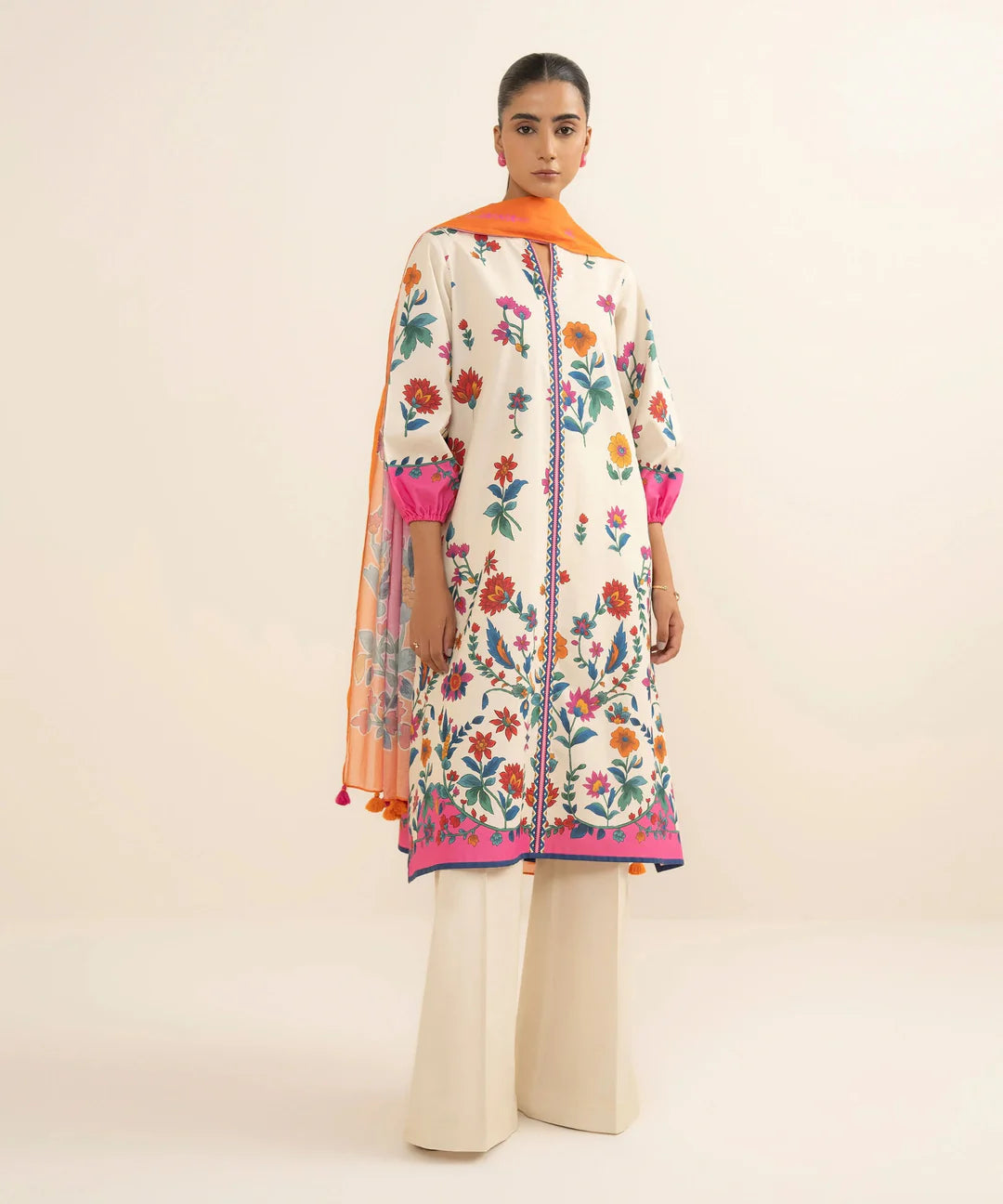 Sapphire Daily Digital Printed Lawn 3PC