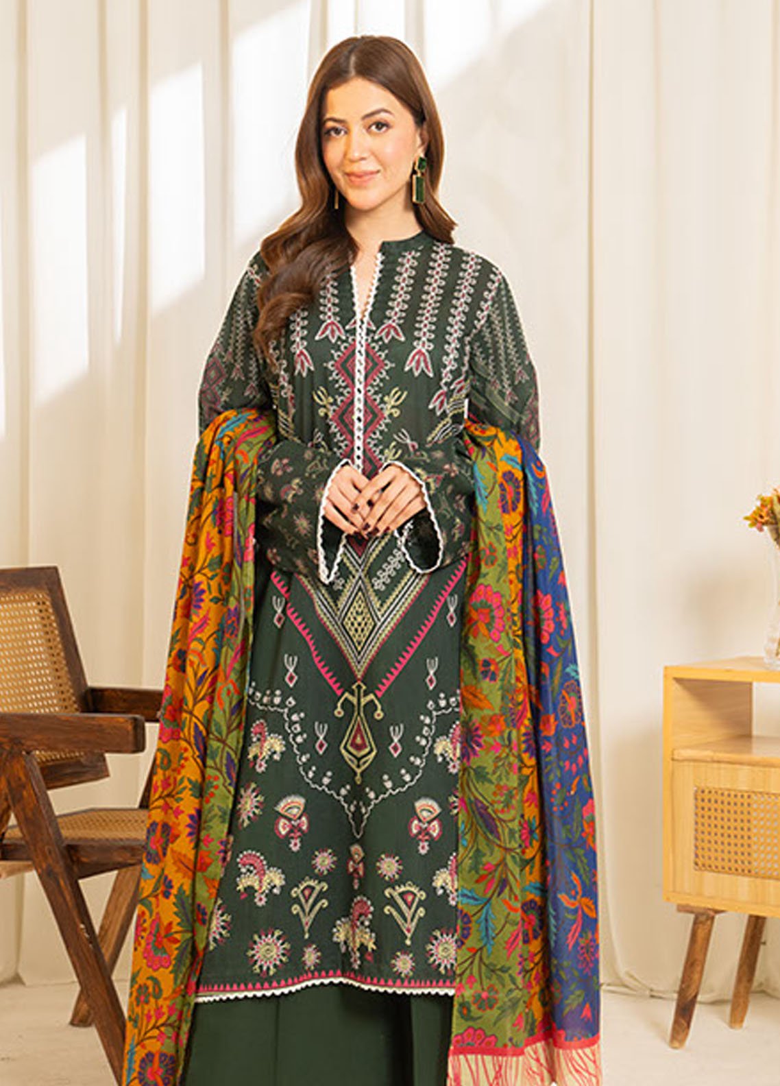 Coco By Zara Shahjahan Printed Lawn 3PC