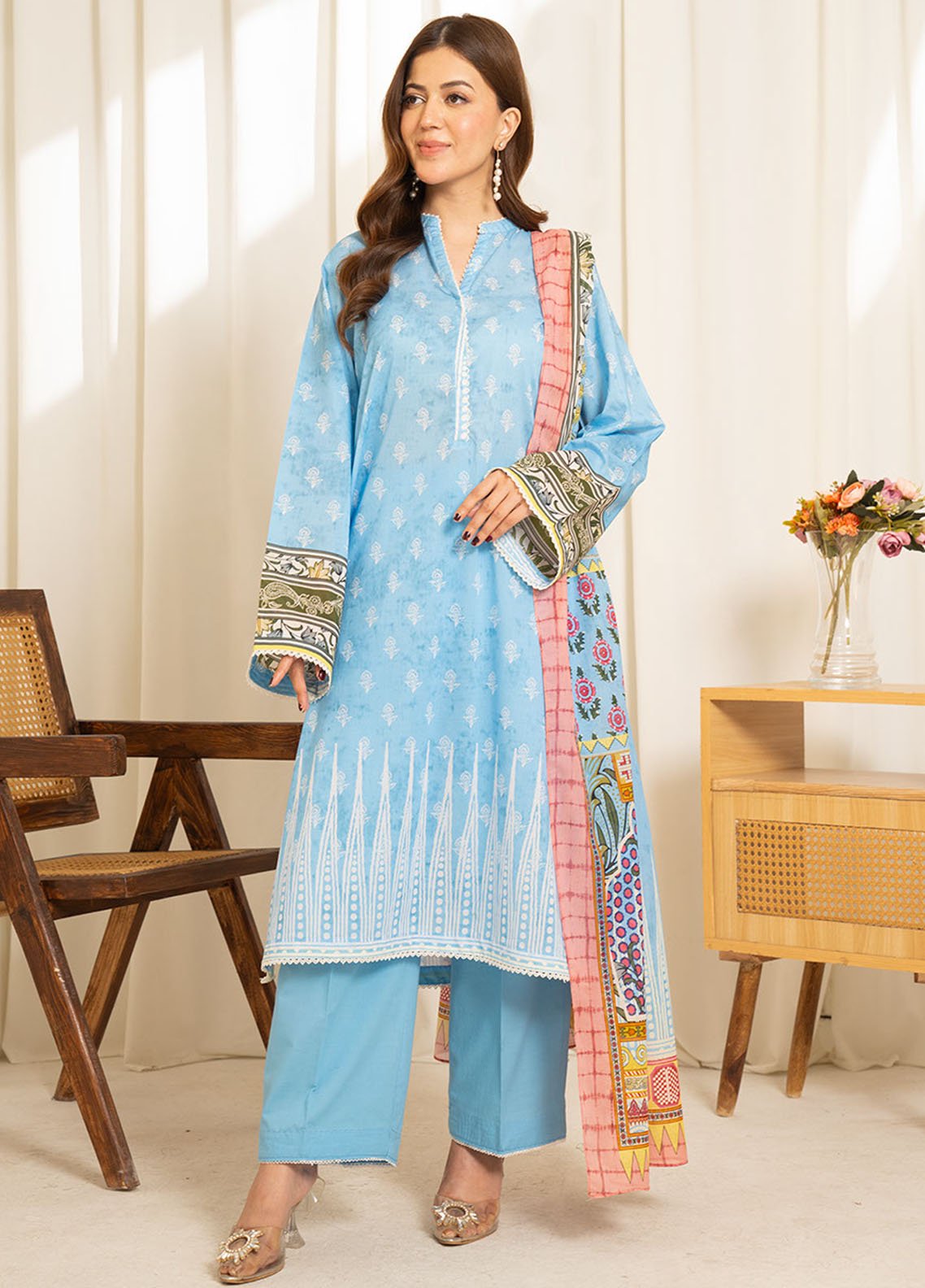 Coco By Zara Shahjahan Printed Lawn 3PC