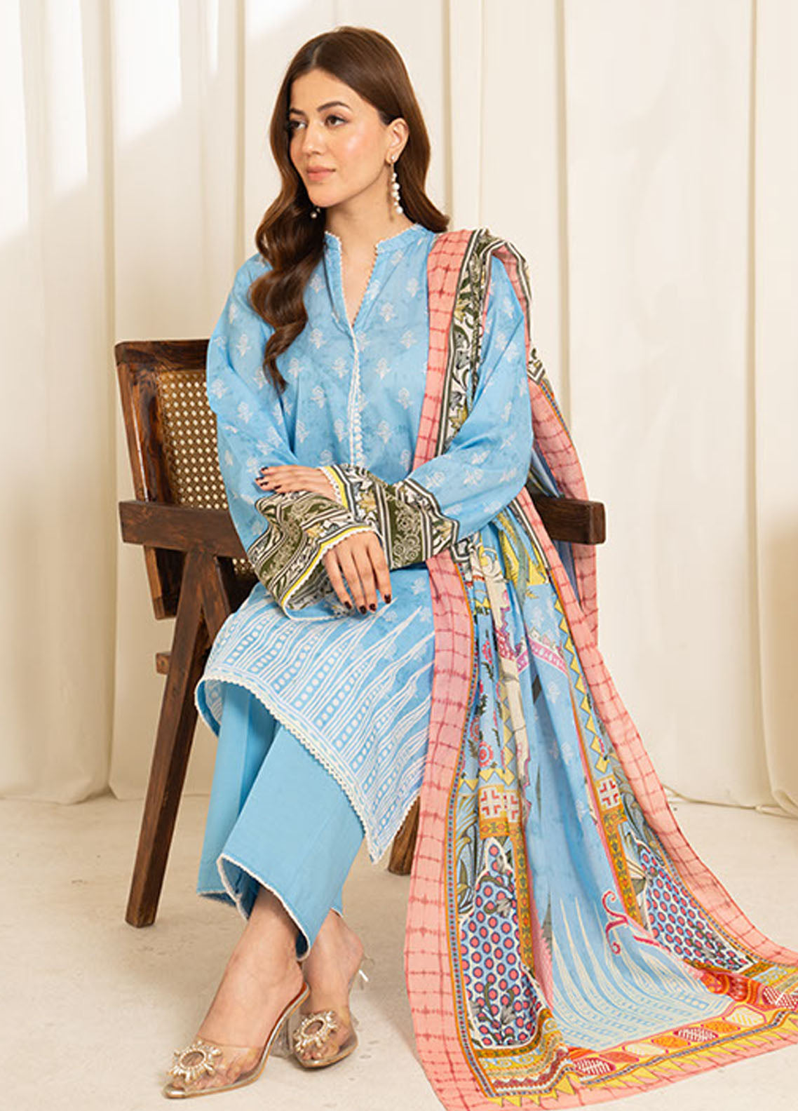 Coco By Zara Shahjahan Printed Lawn 3PC