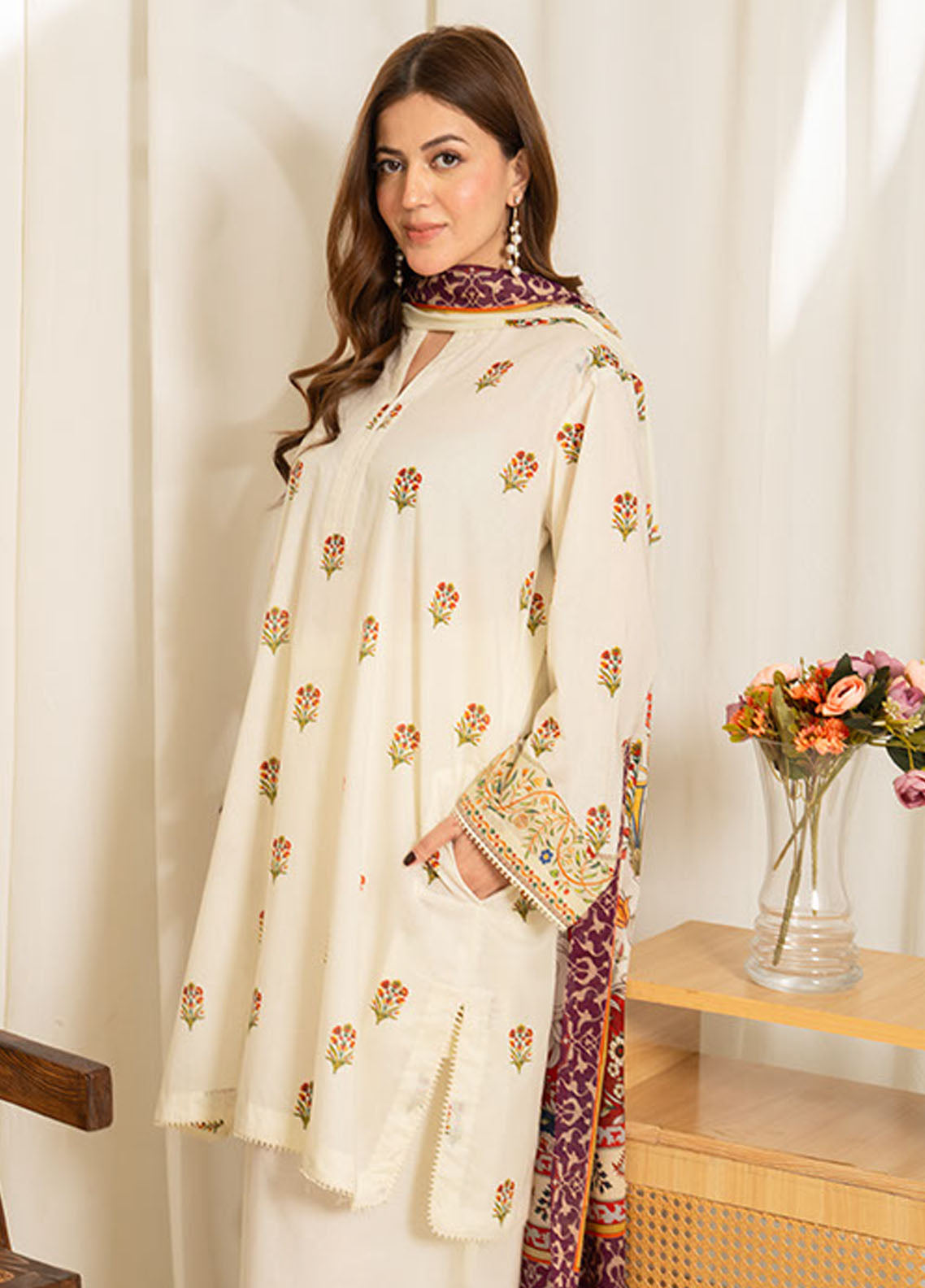 Coco By Zara Shahjahan Printed Lawn 3PC