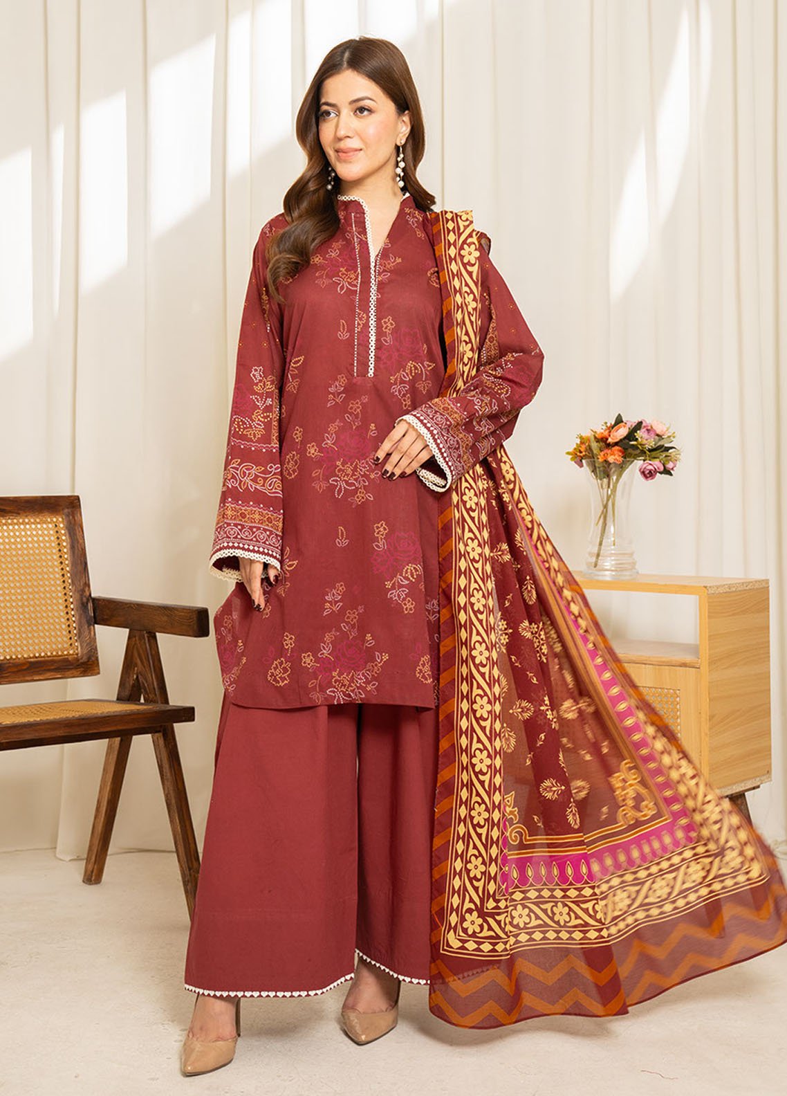 Coco By Zara Shahjahan Printed Lawn 3PC
