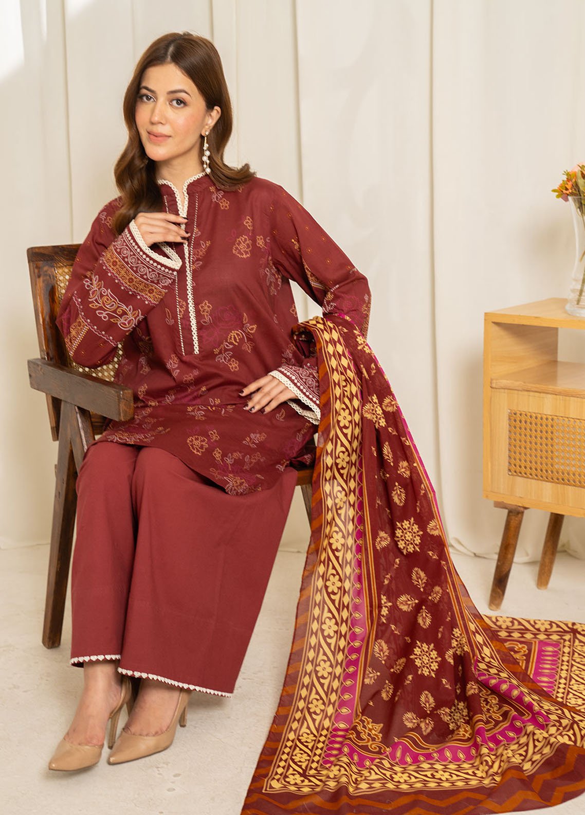 Coco By Zara Shahjahan Printed Lawn 3PC