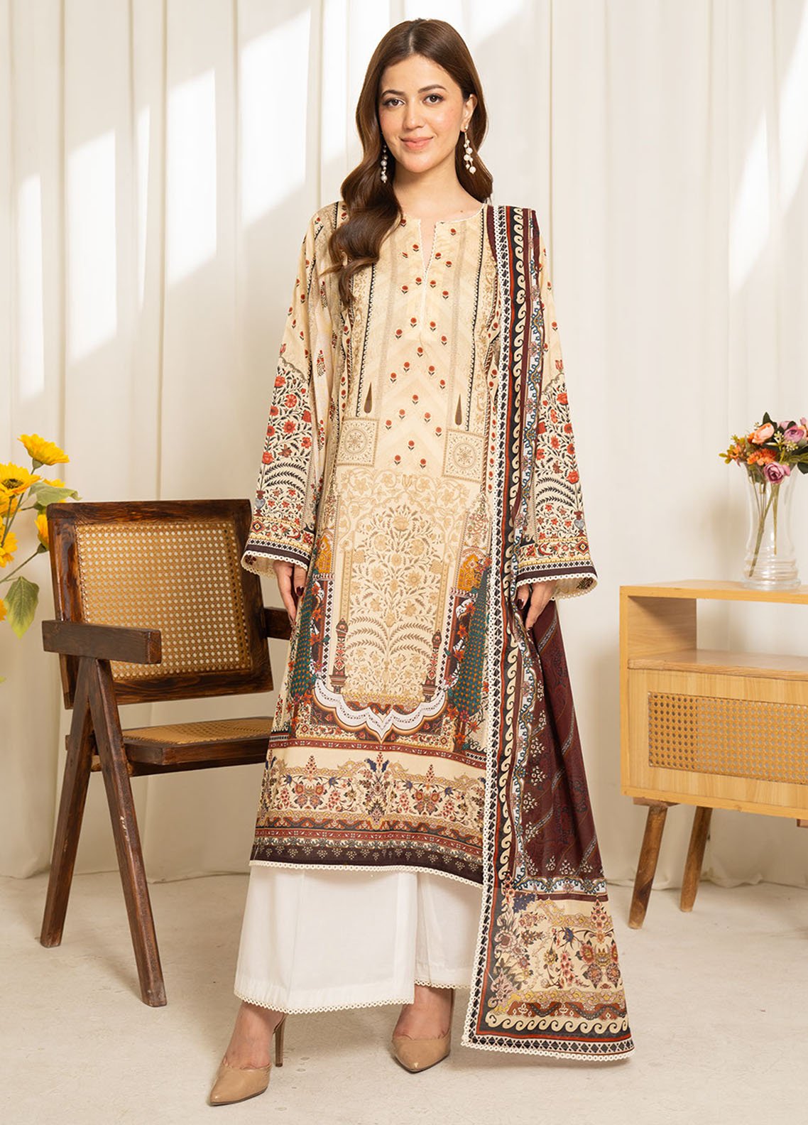 Coco By Zara Shahjahan Printed Lawn 3PC