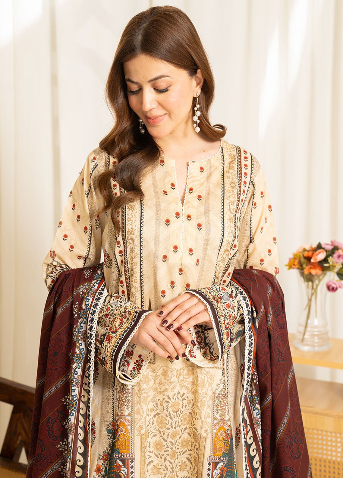 Coco By Zara Shahjahan Printed Lawn 3PC