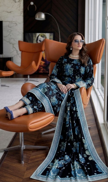 Reemse Digital Printed Banadora Lawn 3PC