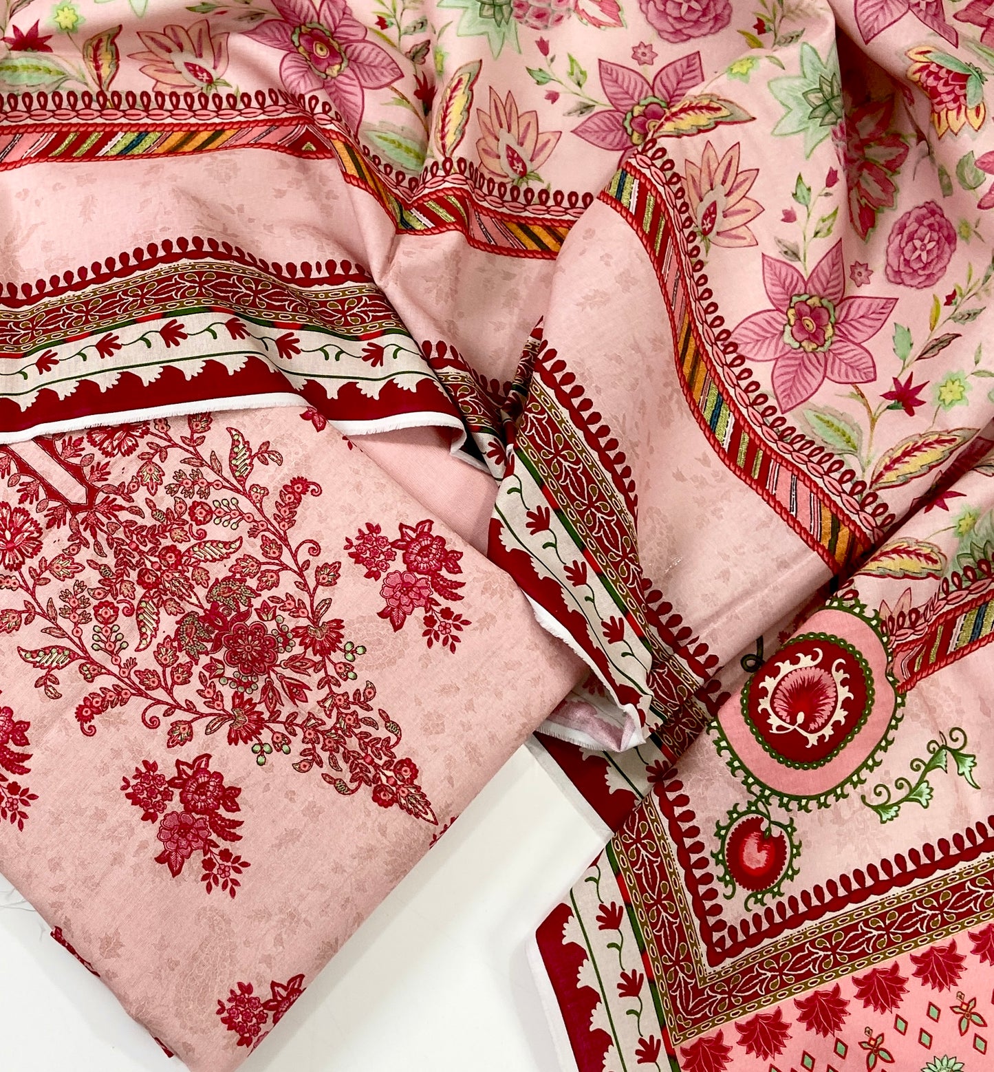 Mausummery Digital Printed Khaddar 3PC