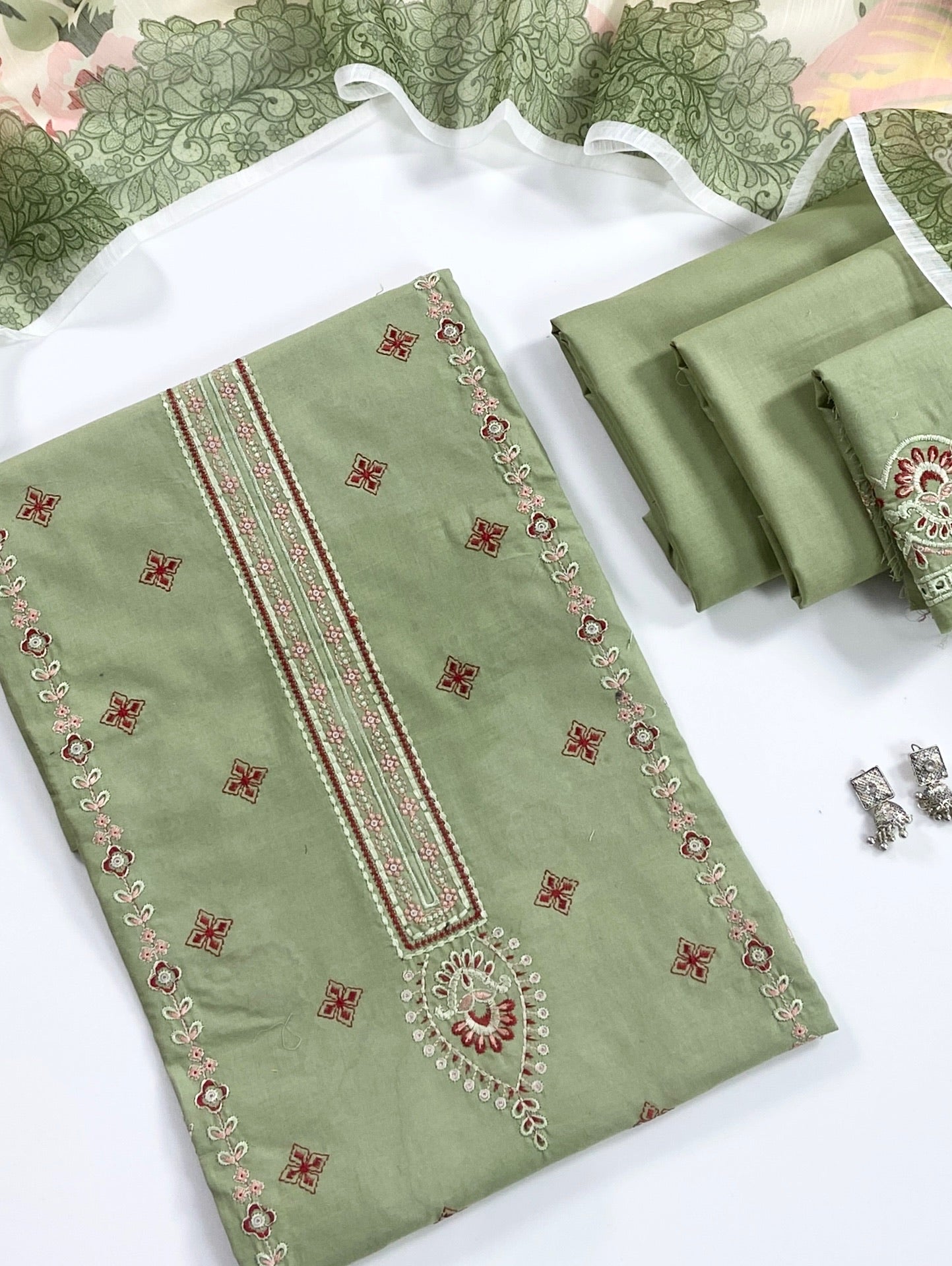 Lakhany Fully Embroidered Lawn 3PC